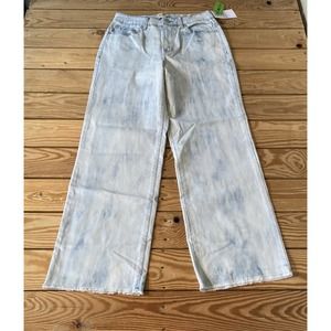 NEW LOGO by Lori Goldstein High Rise Jeans Size 2 Tall Wide Leg Cropped